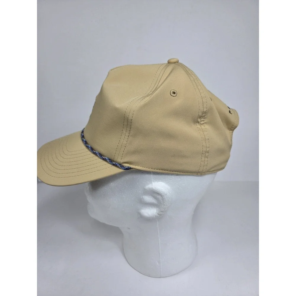 Poncho Outdoors Hat Mens OSFA Yellow Pheasant Embroidered Rope Snapback Cap